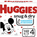 Huggies Snug & Dry Baby Diapers Size 4 - Up to 12 Hour Protection