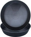 20 Inch Extra Large Plant Saucers 3.7 in Deep - Heavy Duty Drain Trays