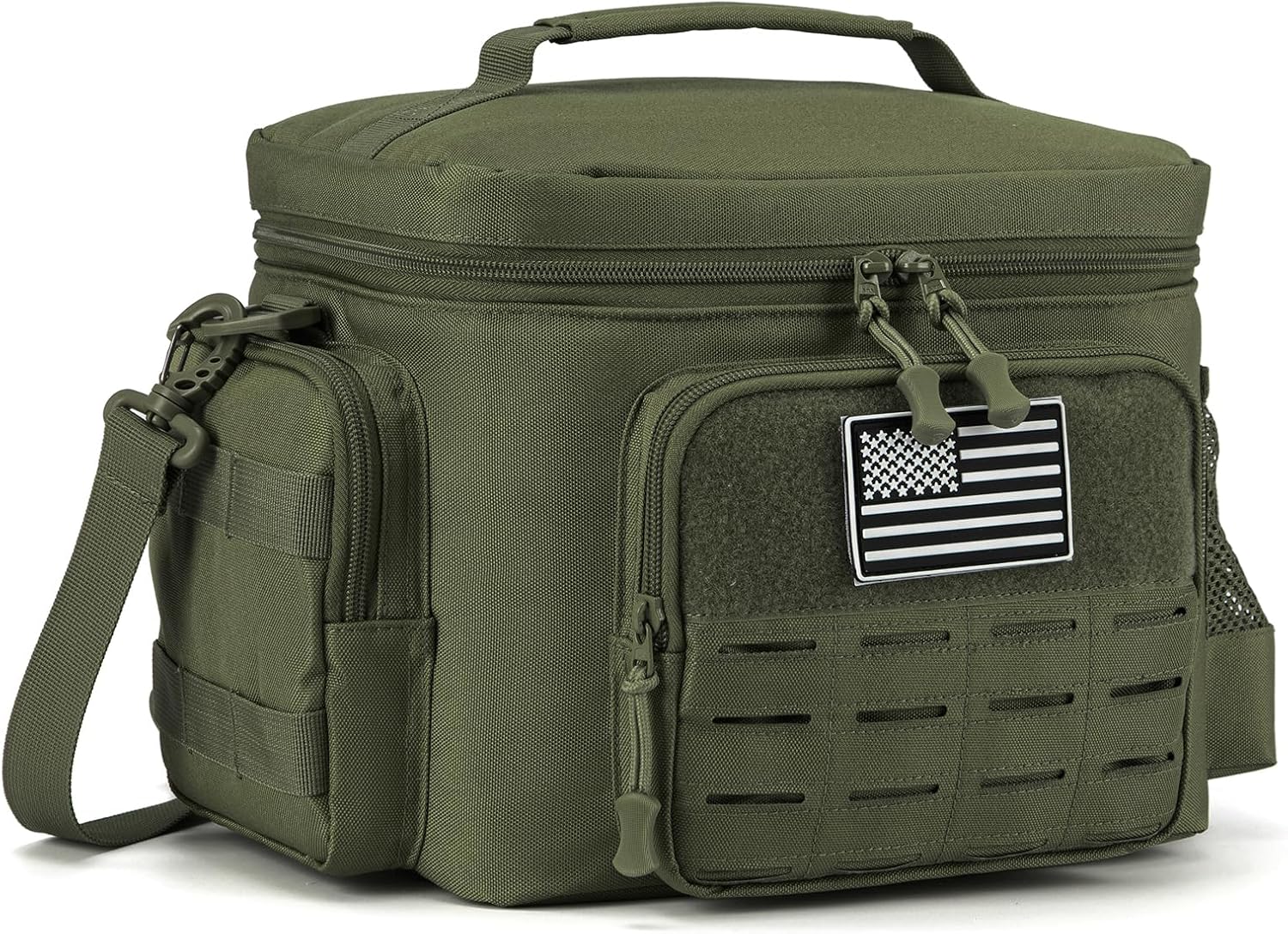 QT&QY Tactical Lunch Bag for Men - Durable Insulated Cooler