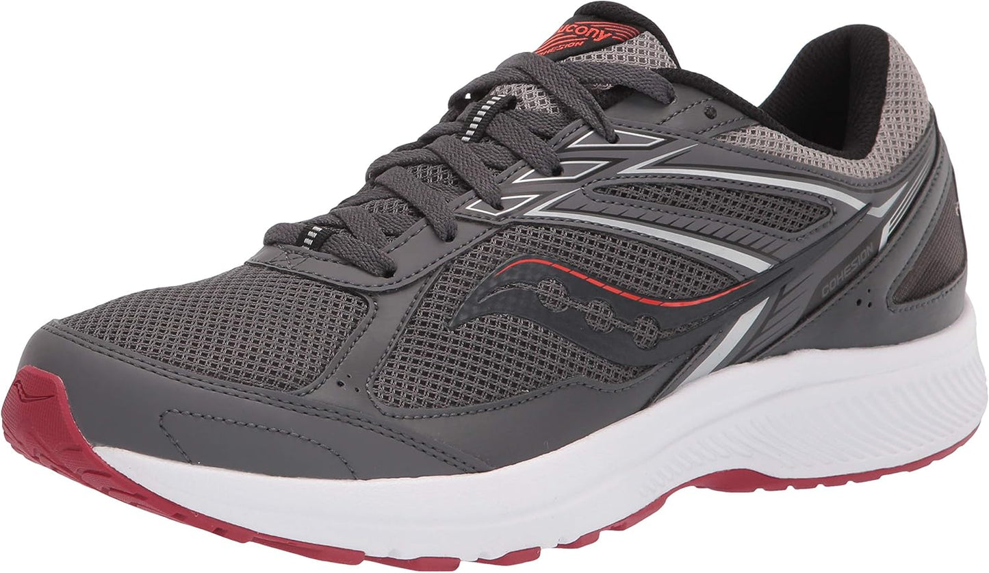 Saucony Men's Cohesion 14 Trail Running Shoe for Comfort