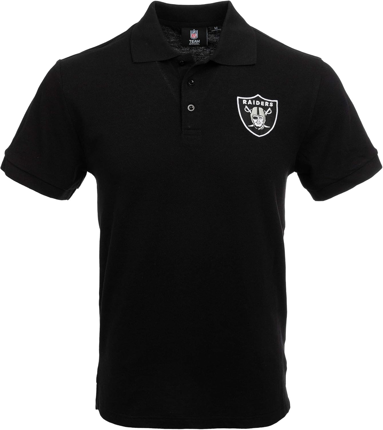 FOCO Men's NFL Team Logo Polo Short Sleeve Shirt for Fans