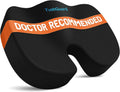 TushGuard Seat Cushion for Office Desk Chair - Memory Foam Support