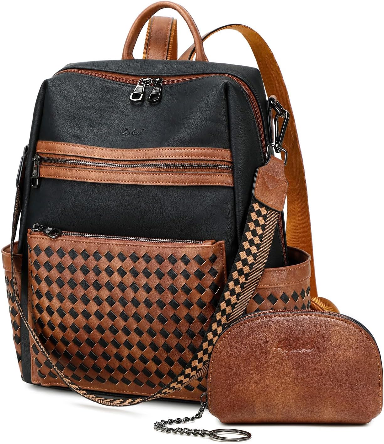 Stylish Leather Backpack Purse for Women - Versatile Fashion Bag