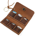 Genuine Leather Guitar Pick Holder - Perfect Gift for Guitarists