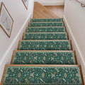 OJIA Insect Print Non Slip Stair Treads for Wooden Steps