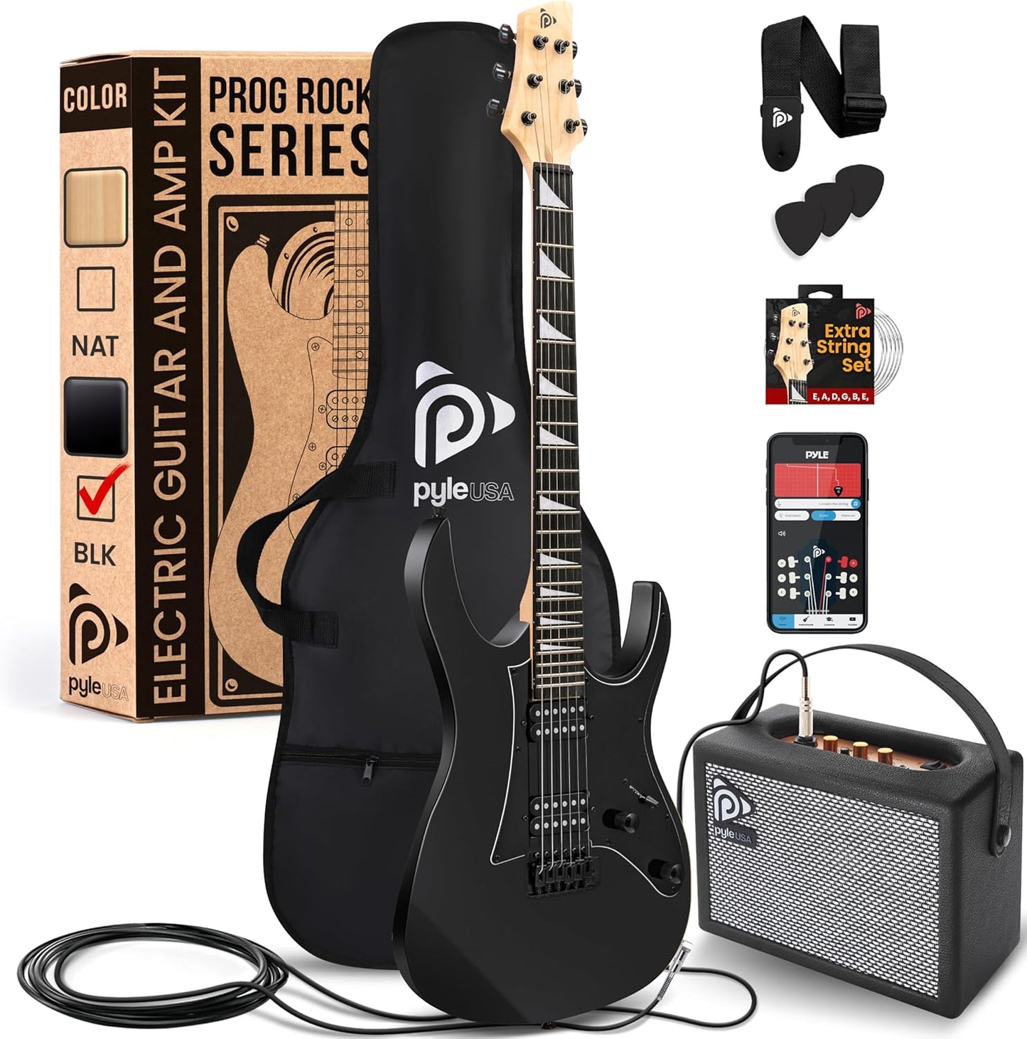 Pyle Prog Rock EG Series Electric Guitar with Amp Kit Review