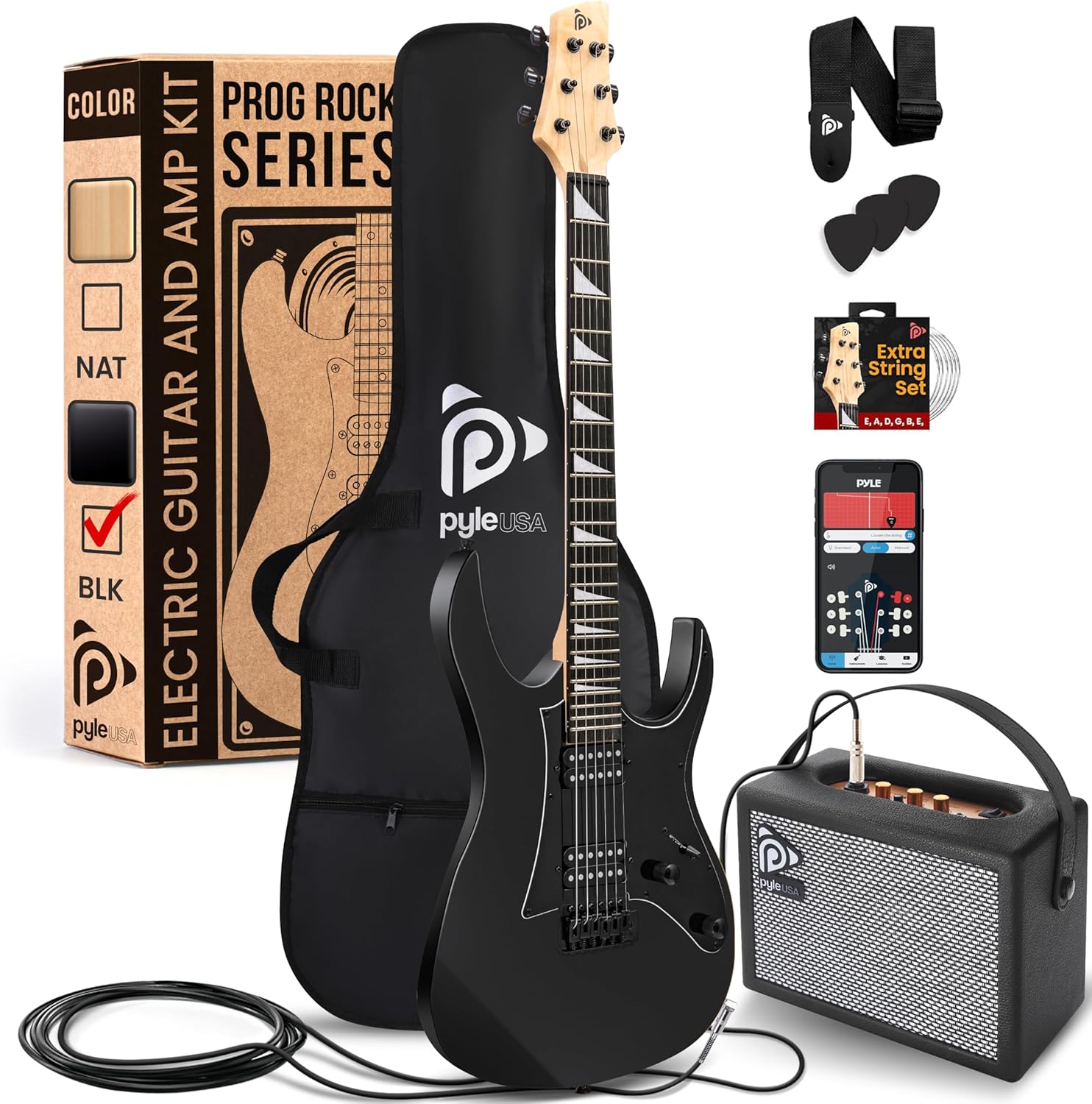 Pyle Prog Rock EG Series Electric Guitar with Amp Kit Review