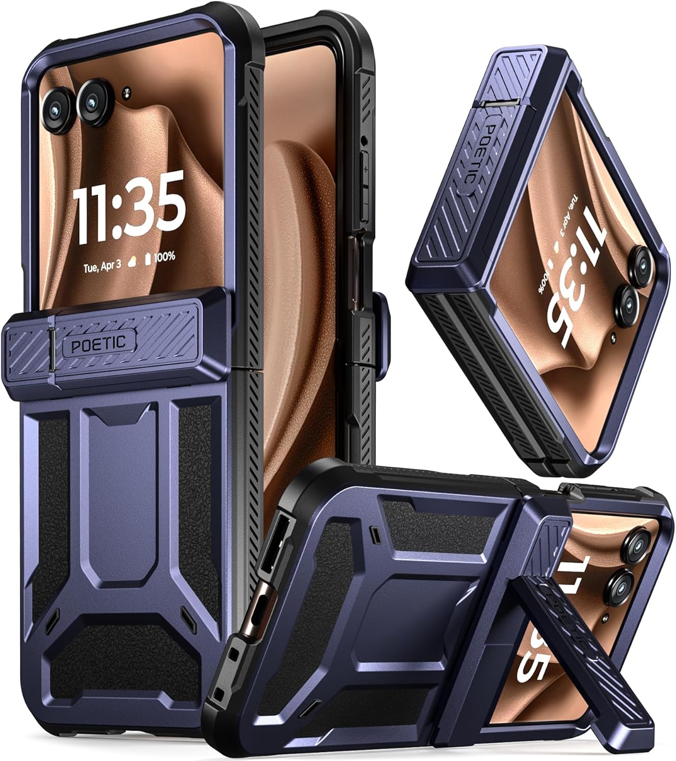 Poetic Spartan Case for Motorola Razr Plus 2024 - Rugged Protection