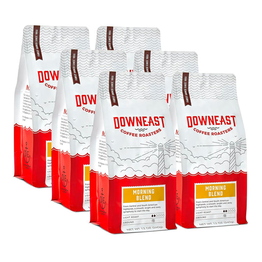 Downeast Morning Blend Ground Coffee - Smooth & Bright