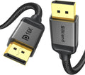 DisplayPort 2.1 Cable 25FT - HighBandwidth 16K/8K Gaming Cable