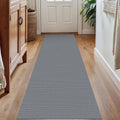 Washable Runner Rug 2x7 ft Hallway Runner Non Slip - Grey