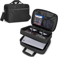 CURMIO Game Console Carrying Case Compatible with PS5/PS5 Slim/PS4