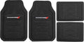 Dodge Weatherpro 4 Piece Floor Mats Set - Durable Trim-to-Fit