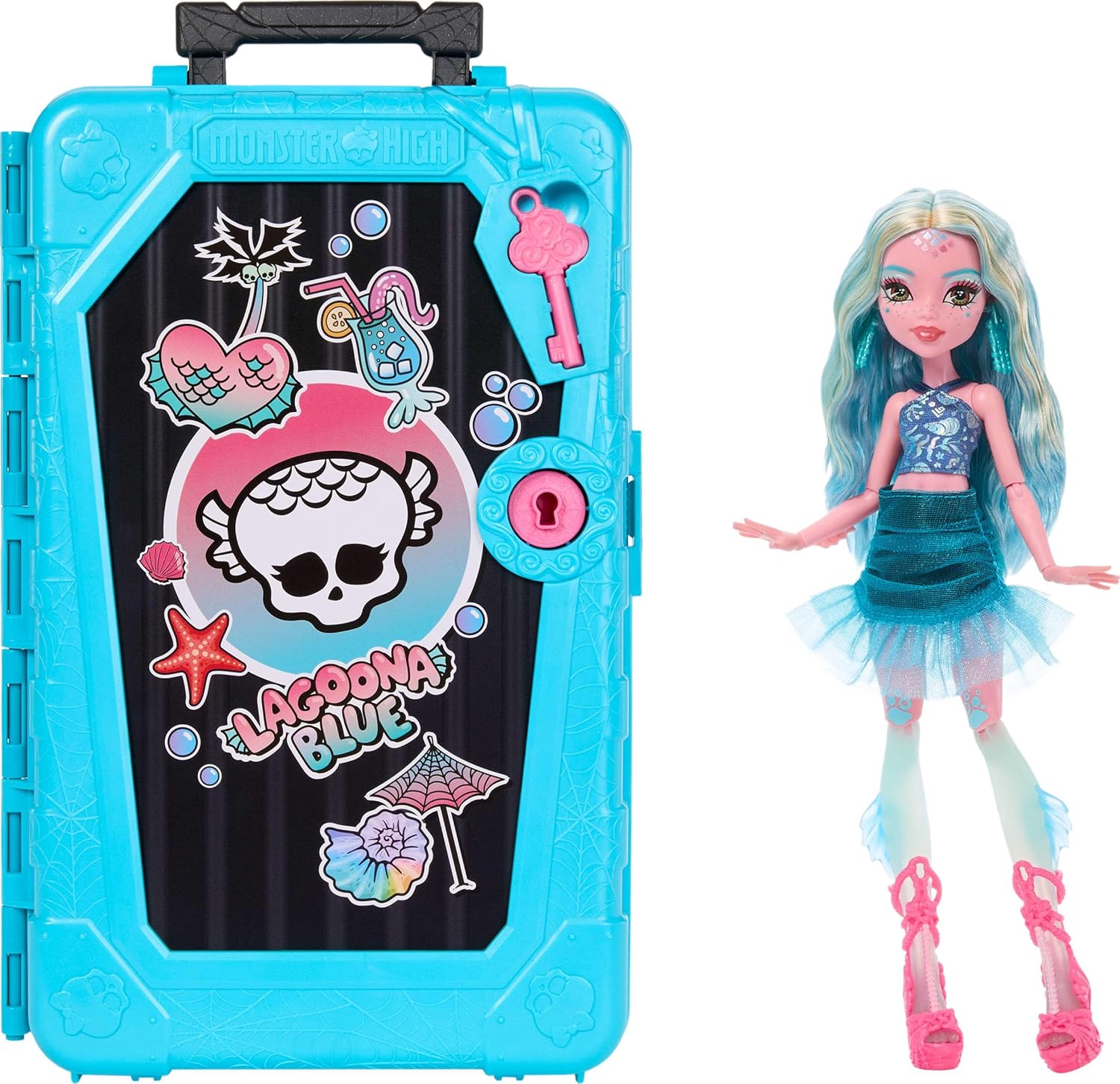 Monster High Skulltimate Secrets Lagoona Blue Doll Set with Surprises