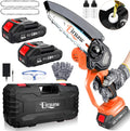 Mini Chainsaw Cordless 6-INCH Portable Electric Pruning Saw - Compact