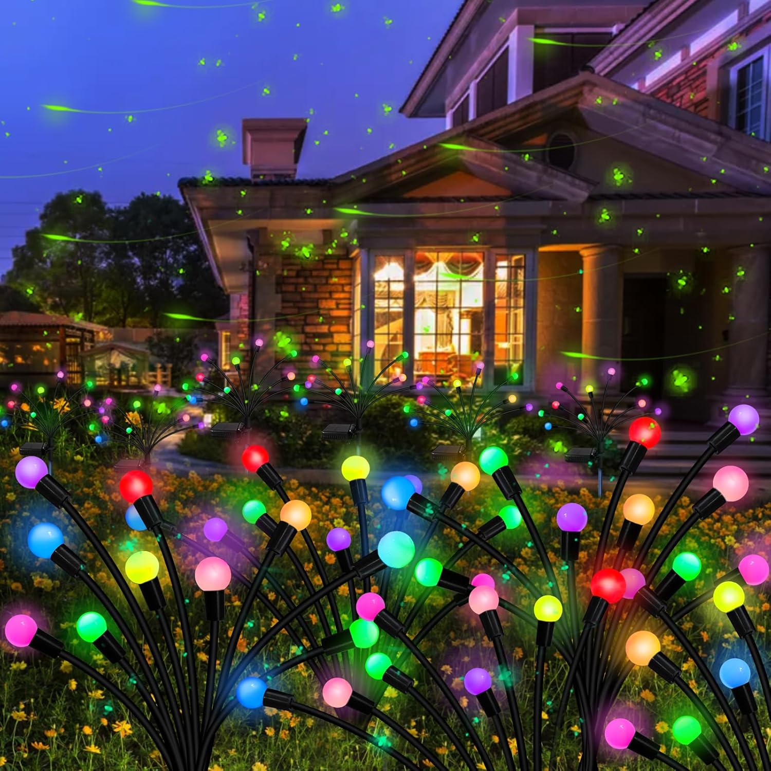 Kohlrabi Solar Garden Lights Outdoor for Stunning Night Decor