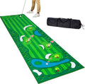 10ft PGM Golf Mat: Huge Indoor Putting Fun!