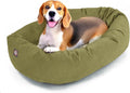 Calming Donut Dog Bed 32 in Round - Cozy Support for Resting Pets