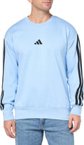 adidas Essentials Fleece Sweatshirt for Men - Classic 3-Stripes