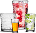 Biscayne Glassware Set 24-Piece Mixed Sizes - Versatile Entertaining