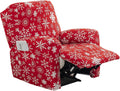 Recliner Slipcovers 4 Piece for Single Seat Recliner - Non Slip