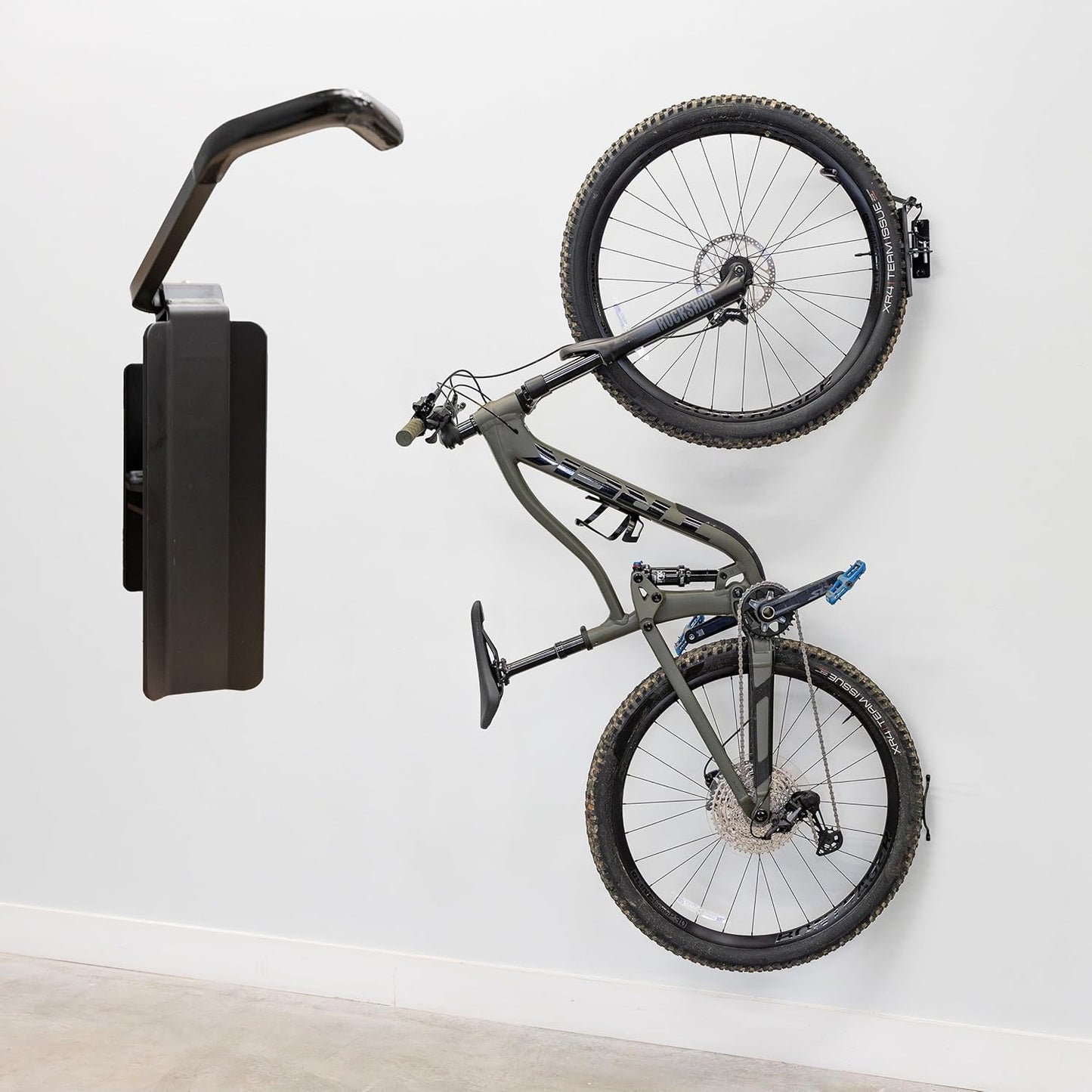 StoreYourBoard Bike Swivel Rack for Space-Saving Indoor Storage