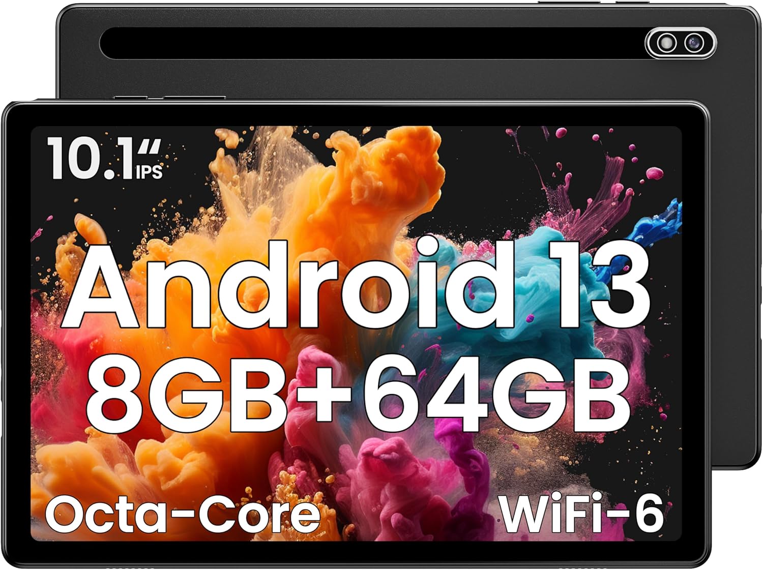 2024 Tablet - 10.1 inch Android 13 Tablet with Octa-Core Power