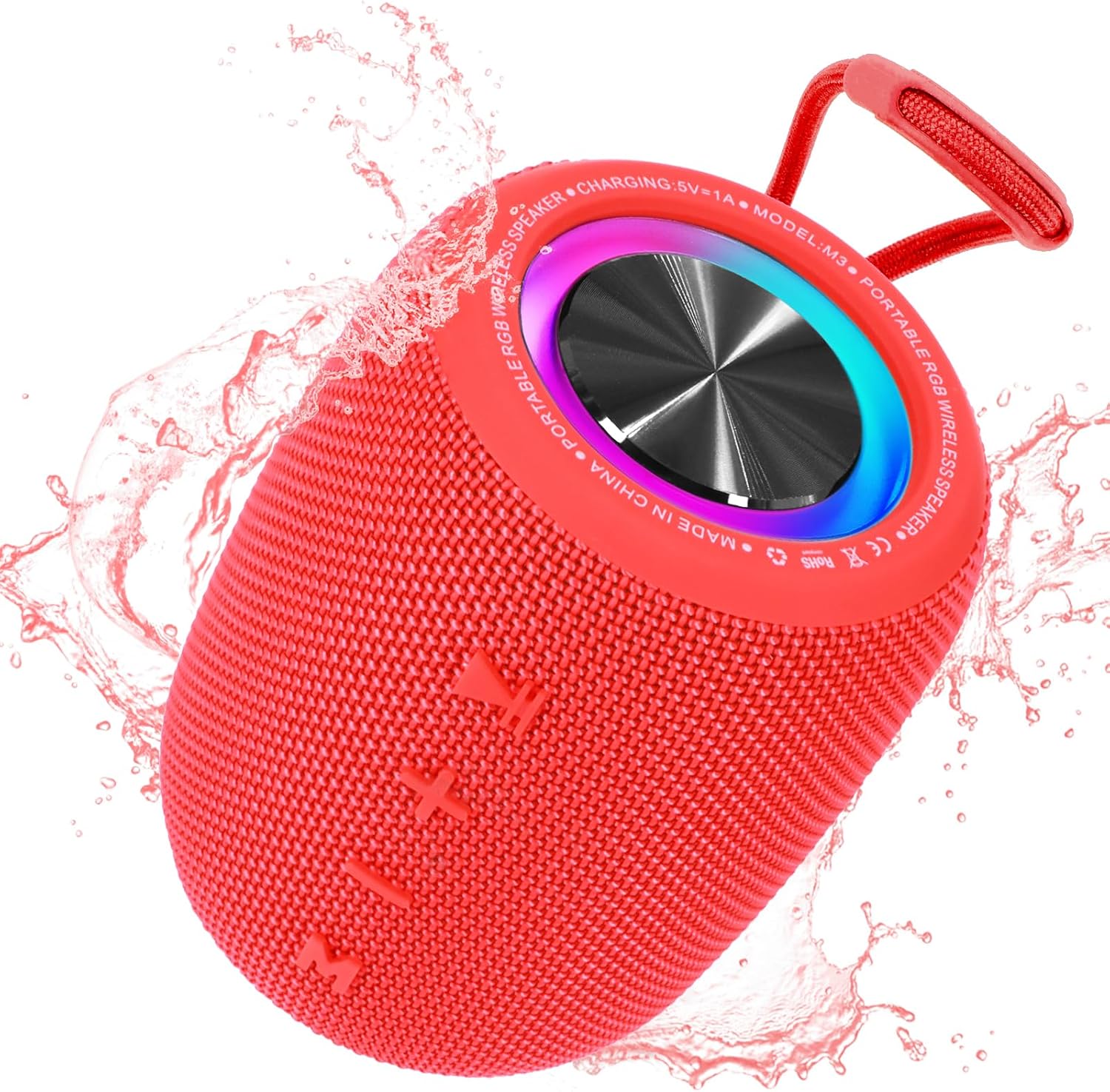 Portable BT Speaker 20W Bass, Dynamic LED, Waterproof, 16H Playtime - SENXINGYAN