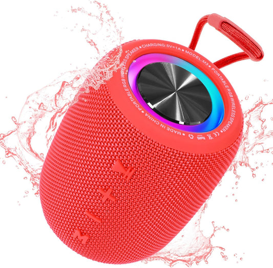 Portable BT Speaker 20W Bass, Dynamic LED, Waterproof, 16H Playtime - SENXINGYAN