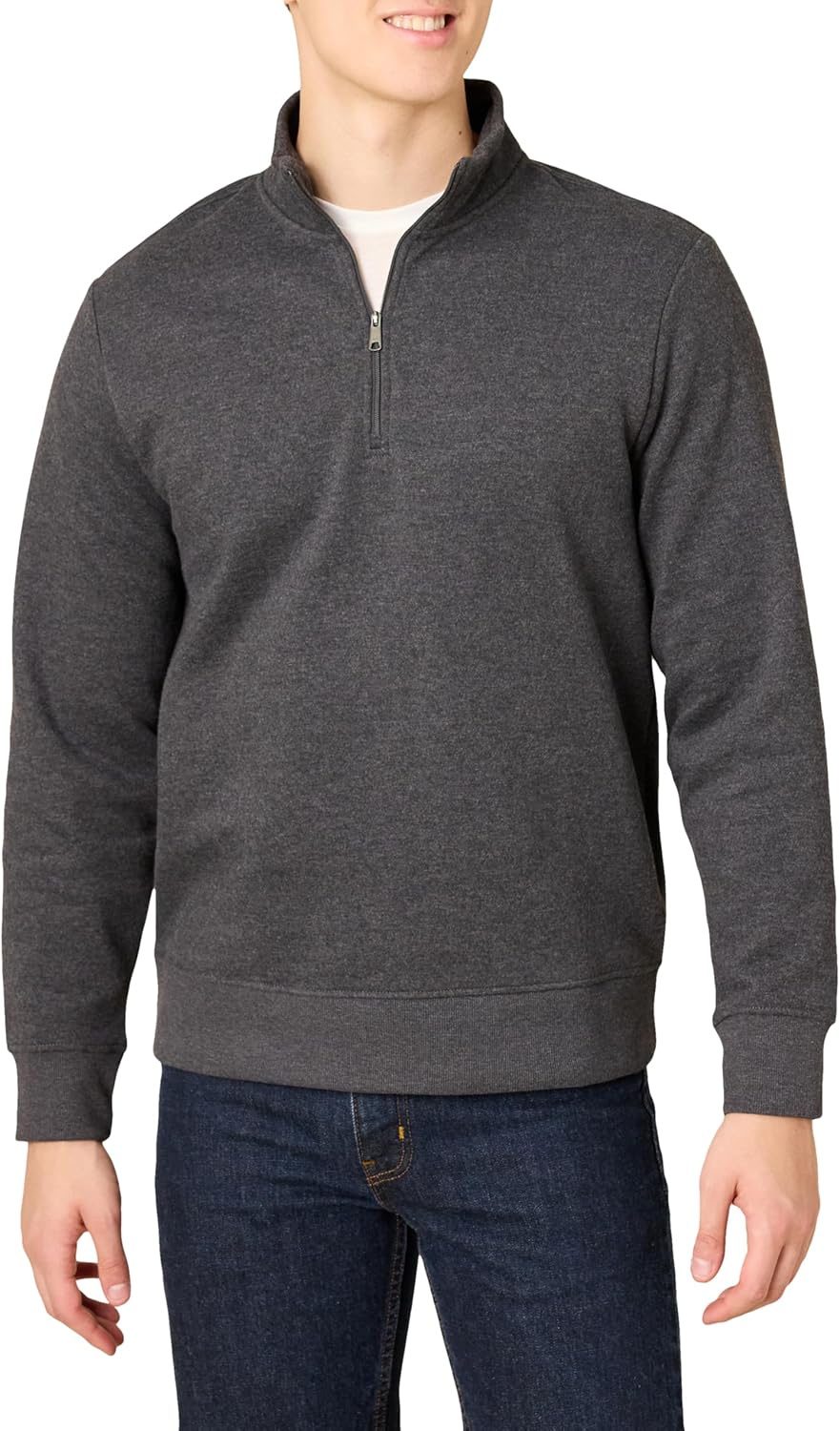 Cozy Quarter-Zip Fleece Sweatshirt