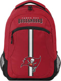 FOCO Tampa Bay Buccaneers NFL Action Backpack - Roomy Game Day Pack