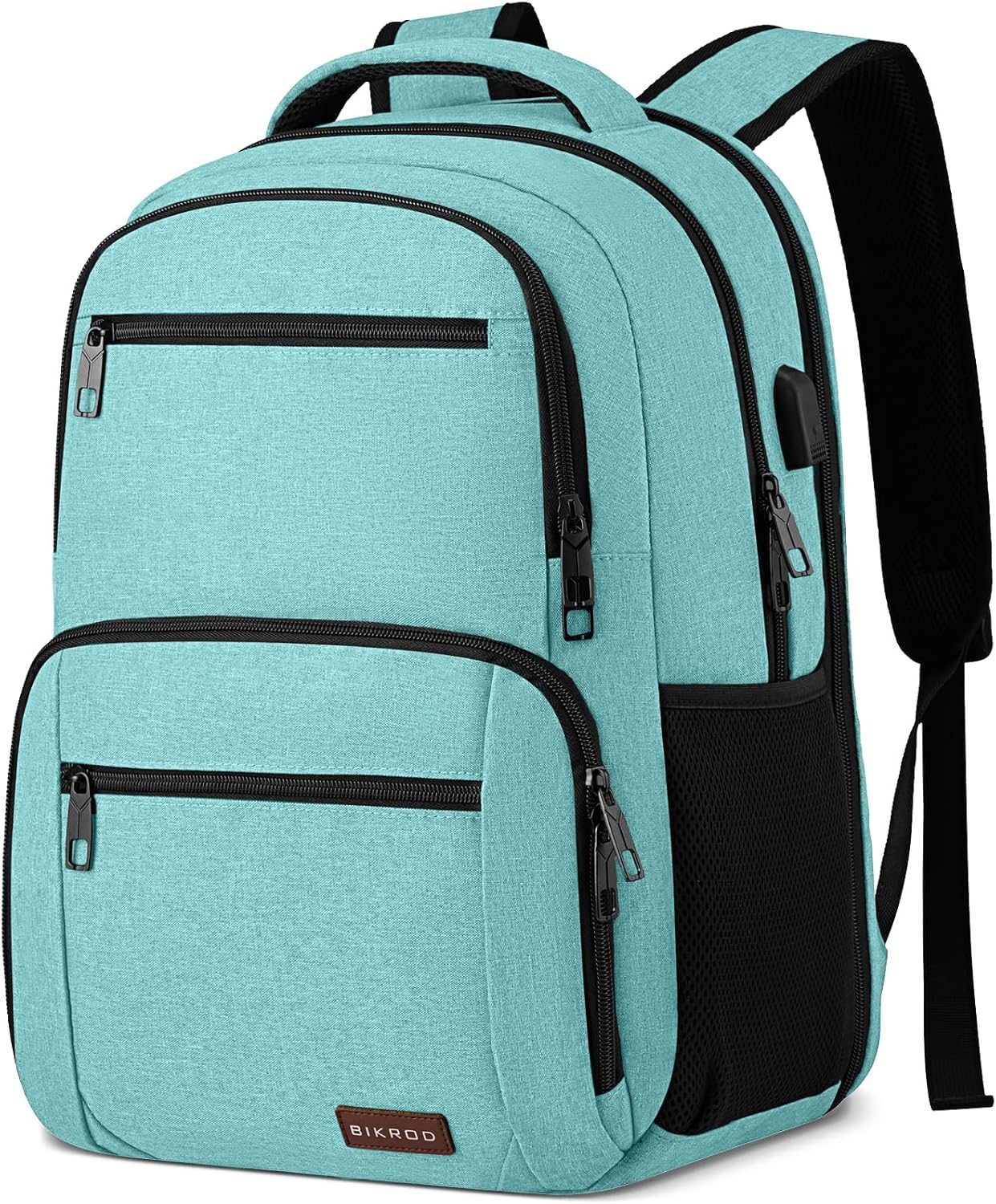 Lightweight Casual High School Bookbag with USB Charging Port