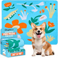 BurgeonNest Washable Pee Pads for Dogs 36in x 48in - Super Absorbent
