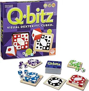 Q-Bitz Pattern Matching Game for Family Fun and Brain Training