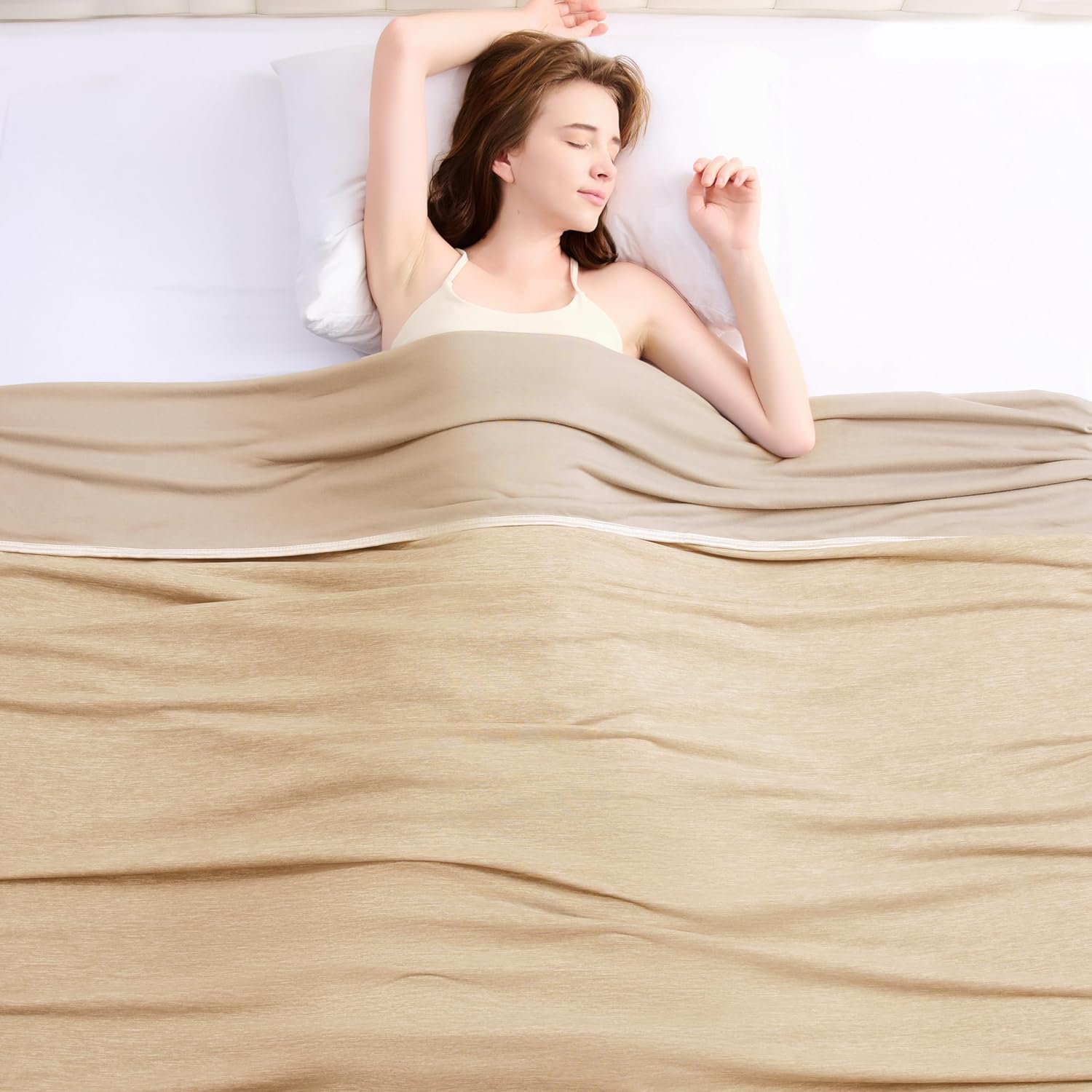 Topcee Cooling Blanket for Night Sweats - Ultra-Cool Comfort