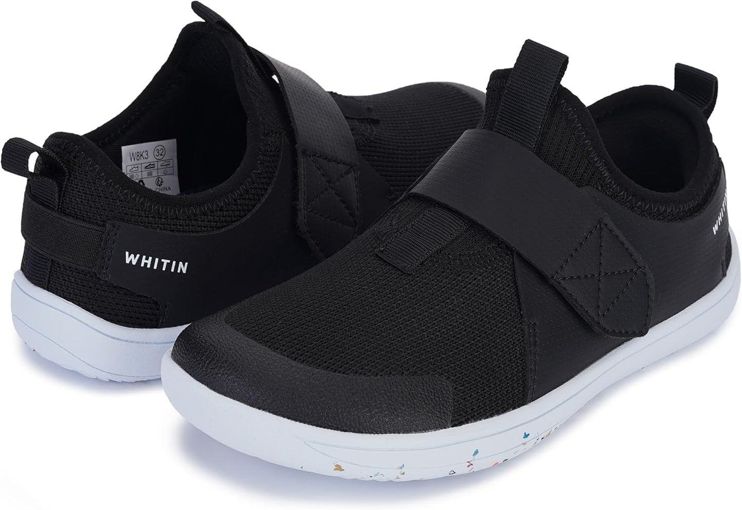 WHITIN Little/Big Kid Wide Width Barefoot Shoes for Comfort