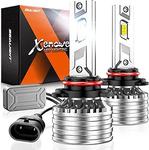 SEALIGHT 9005 LED Bulbs - 34,000LM Brightness for Safety