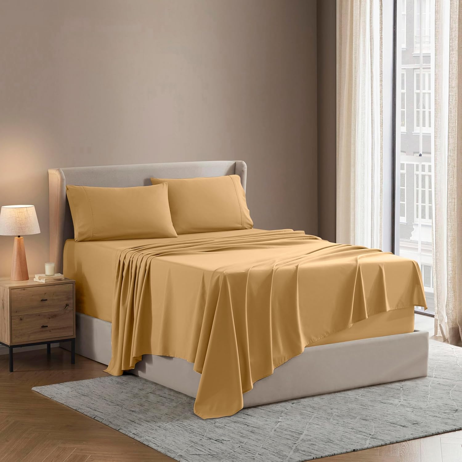 Nestl Queen Sheet Set - Luxury 1800 Ultra-Soft Microfiber Sheets
