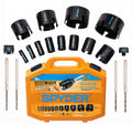 Spyder 18-Piece Tungsten Carbide Tipped Hole Saw Kit - Fast Core Eject