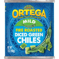 Ortega Peppers Diced Green Chiles, Mild 7 Ounce (Pack of 24)