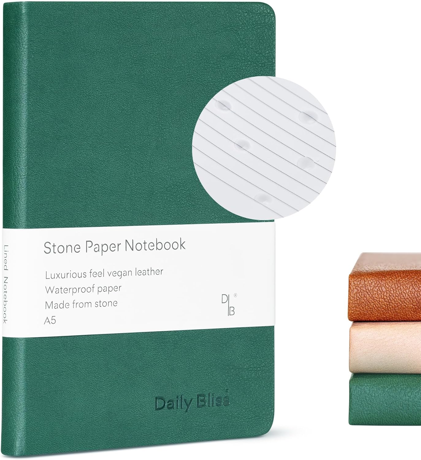 Premium Vegan Leather Journal | 160 Pages | Gift Box
