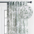 Elegant 100% Cotton Light Filtering Toile Curtains for Home