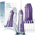AquaSonic Cordless Water Flosser with 5 Tips - Travel Ready