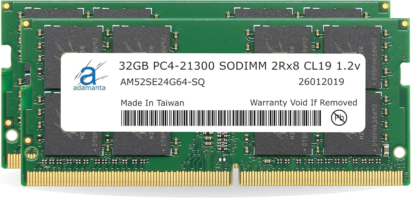 Upgrade Your Laptop with 64GB DDR4 2666MHz RAM for Performance