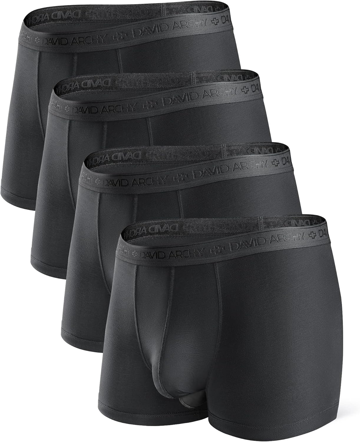 Ultra Soft Modal Dual Pouch Trunks for Men by DAVID ARCHY