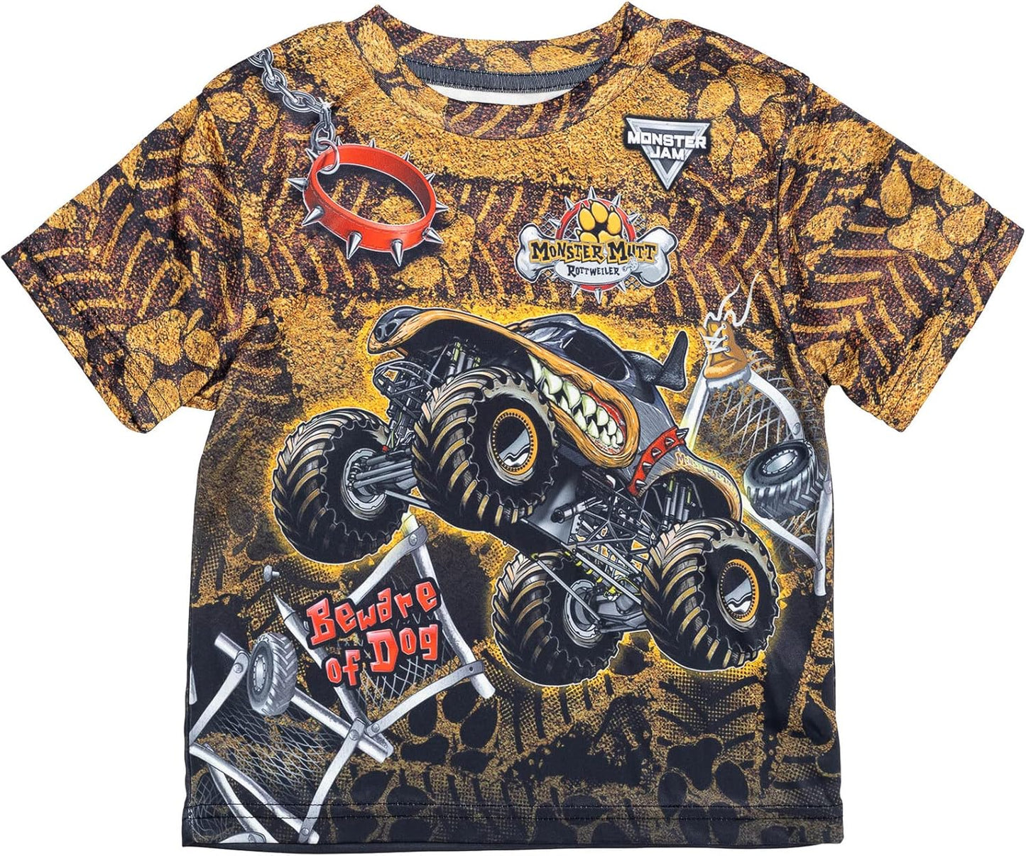 Monster Jam Family T-Shirt for Kids and Adults - Grave Digger
