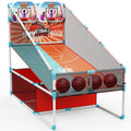 2-Player Arcade Basketball Game Set - LED Scoreboard Family Fun