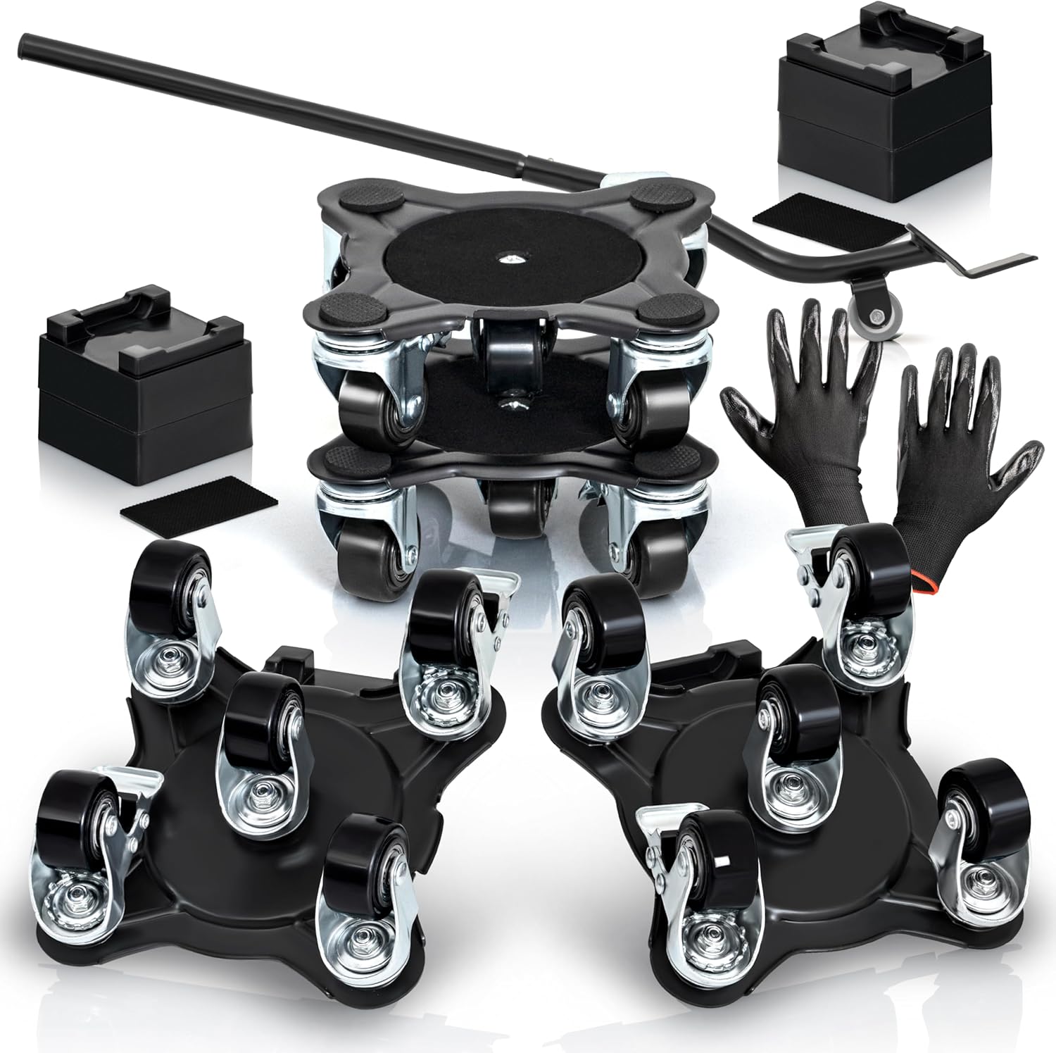 Furniture Movers with Wheels - Heavy Duty Lifter Tool Set