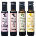 Balsamic Vinegar Combo Gift Set 4 Pack - Fruit-Flavored Variety