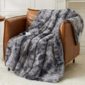Electric Heated Blanket Twin Size - Soft Faux Fur Sherpa, 10 Heat